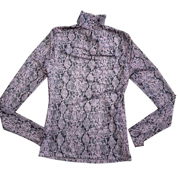 Cinq à Sept Python Turtleneck Small - Picture 12 of 15